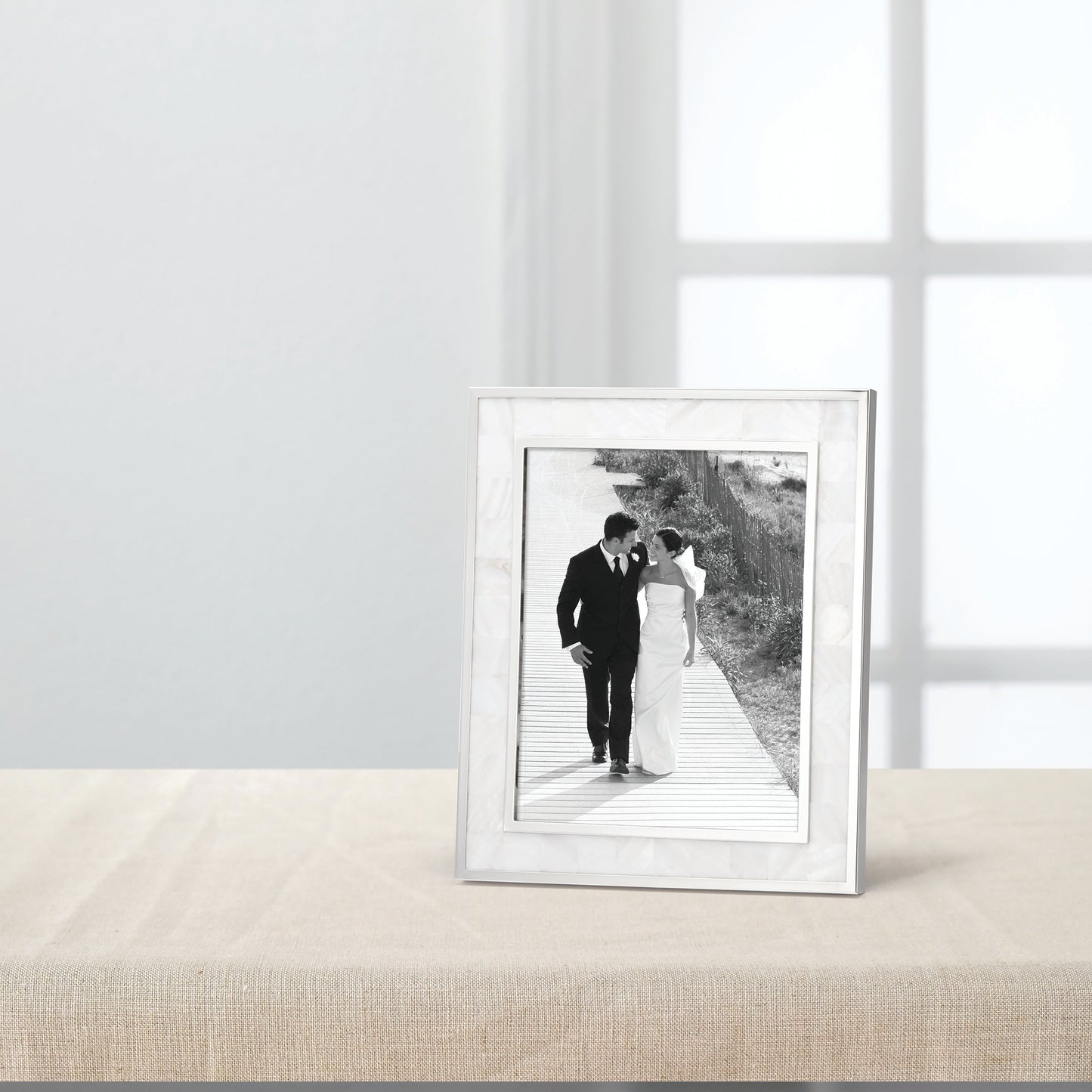 Mother Of Pearl 8x10 Photo Frame