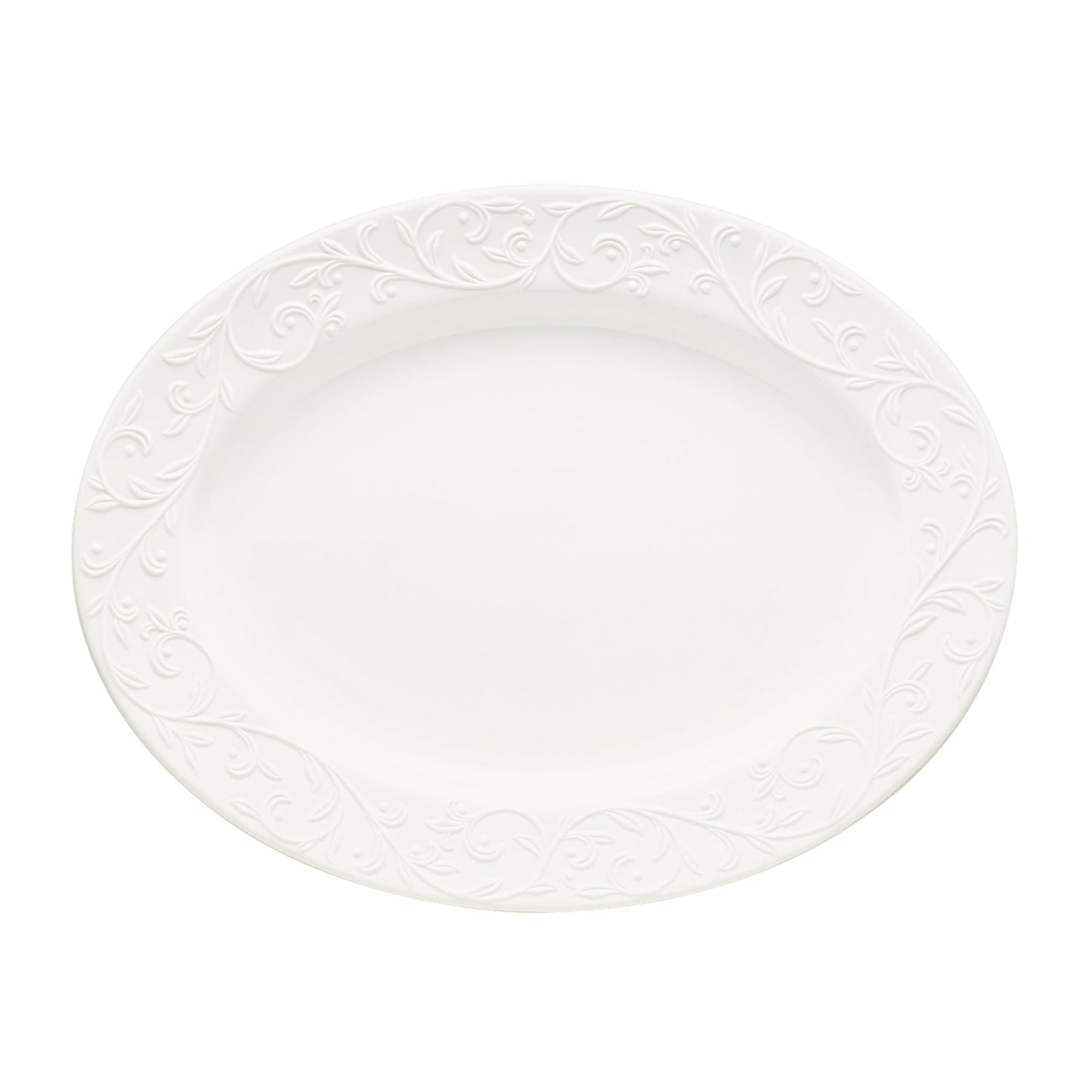Opal Innocence Carved Oval Platter