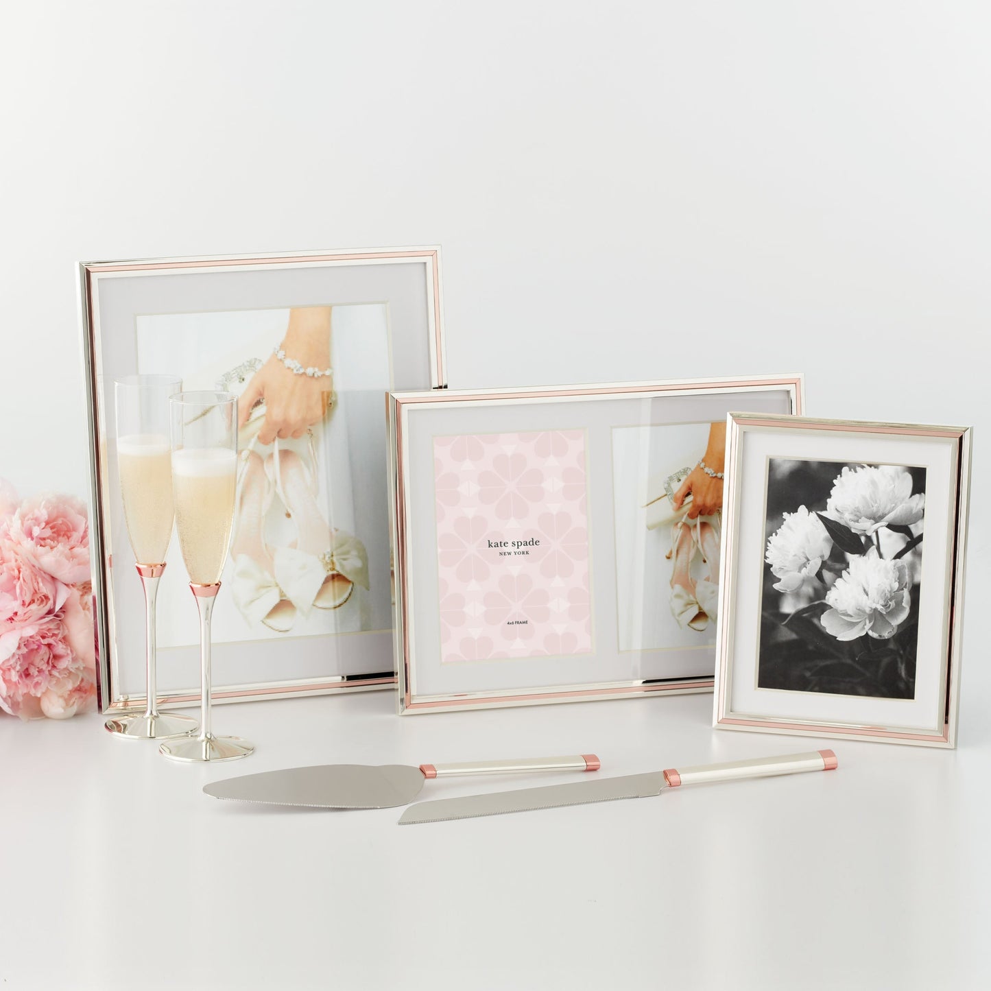 Rosy Glow Double 5x7 Photo Frame