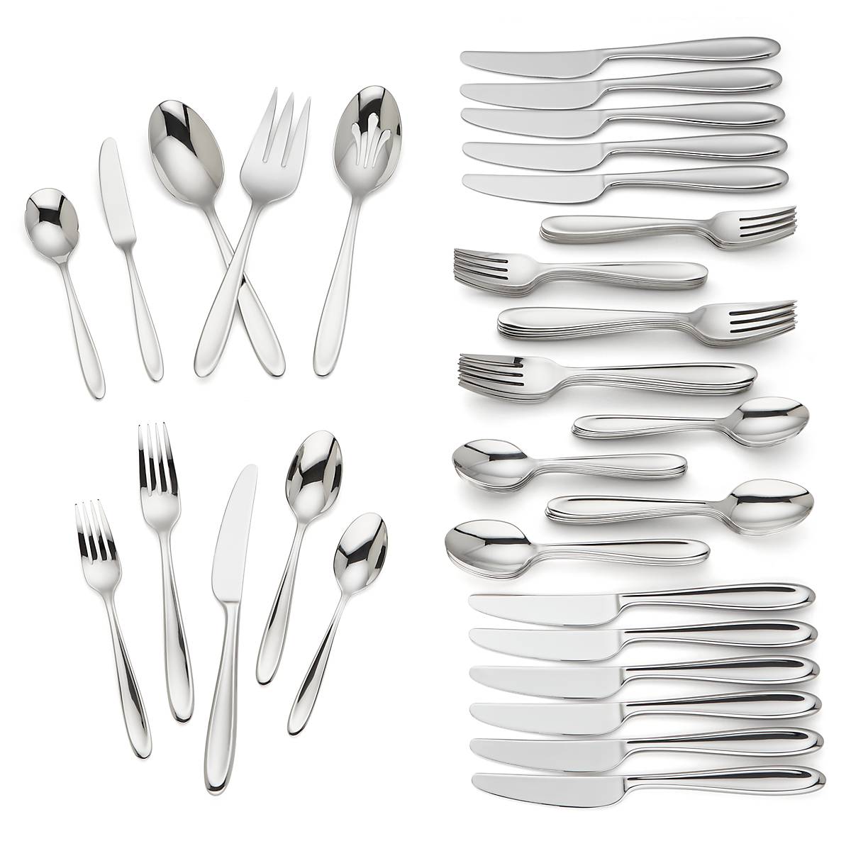 Cantera 65-Piece Flatware Set