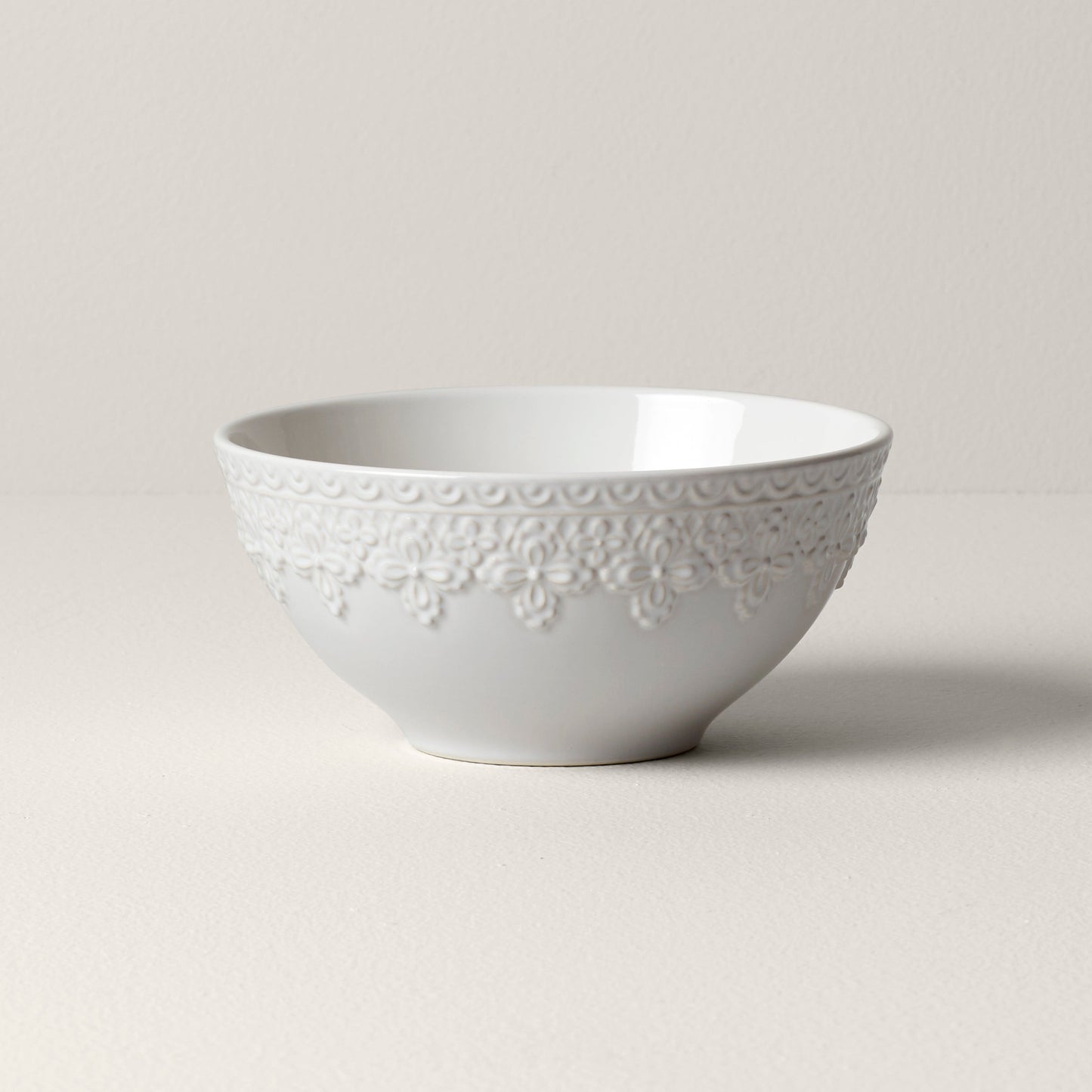 Chelse Muse Fleur White All-Purpose Bowl