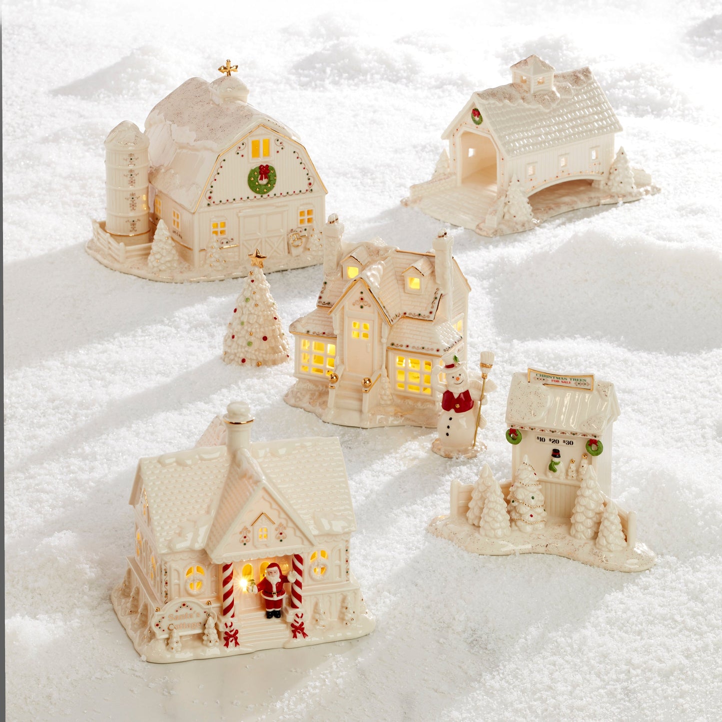 Mistletoe Park Christmas Trees for Sale Figurine