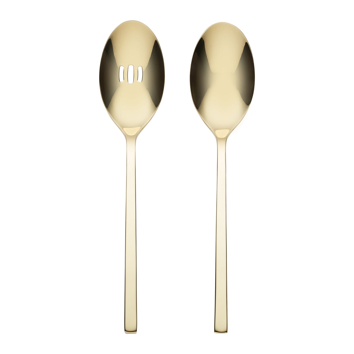 Allay Champagne 2-Piece Serving Spoons