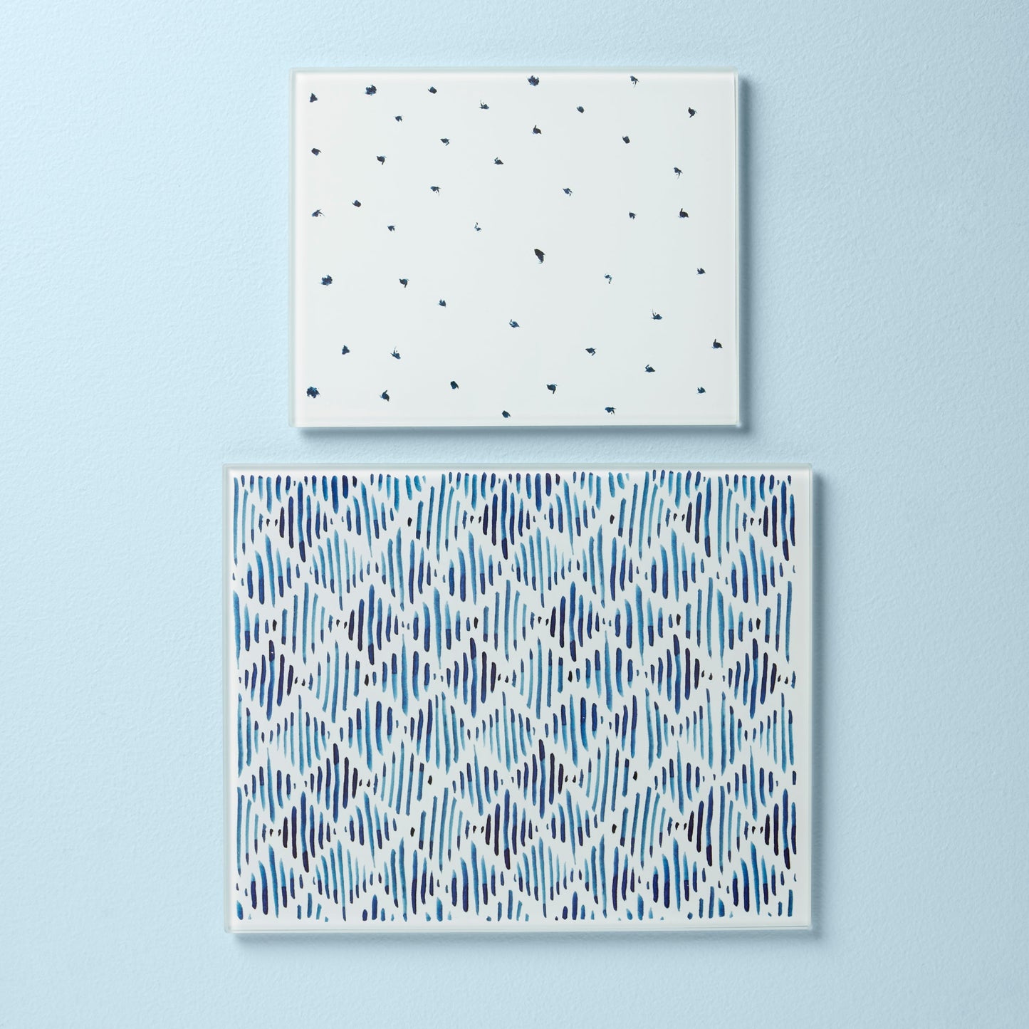 Blue Bay 2-Piece Glass Cutting Board Set