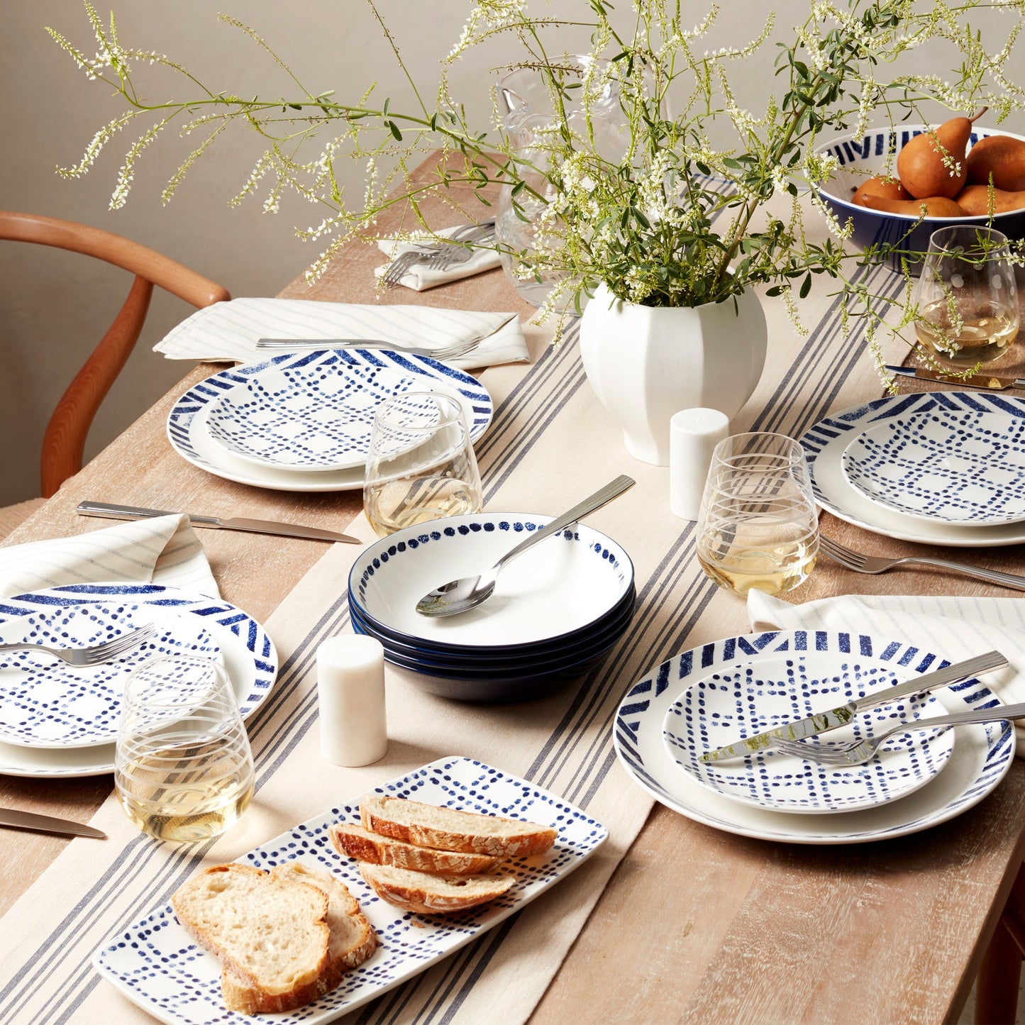 Harbour White Salad Plate