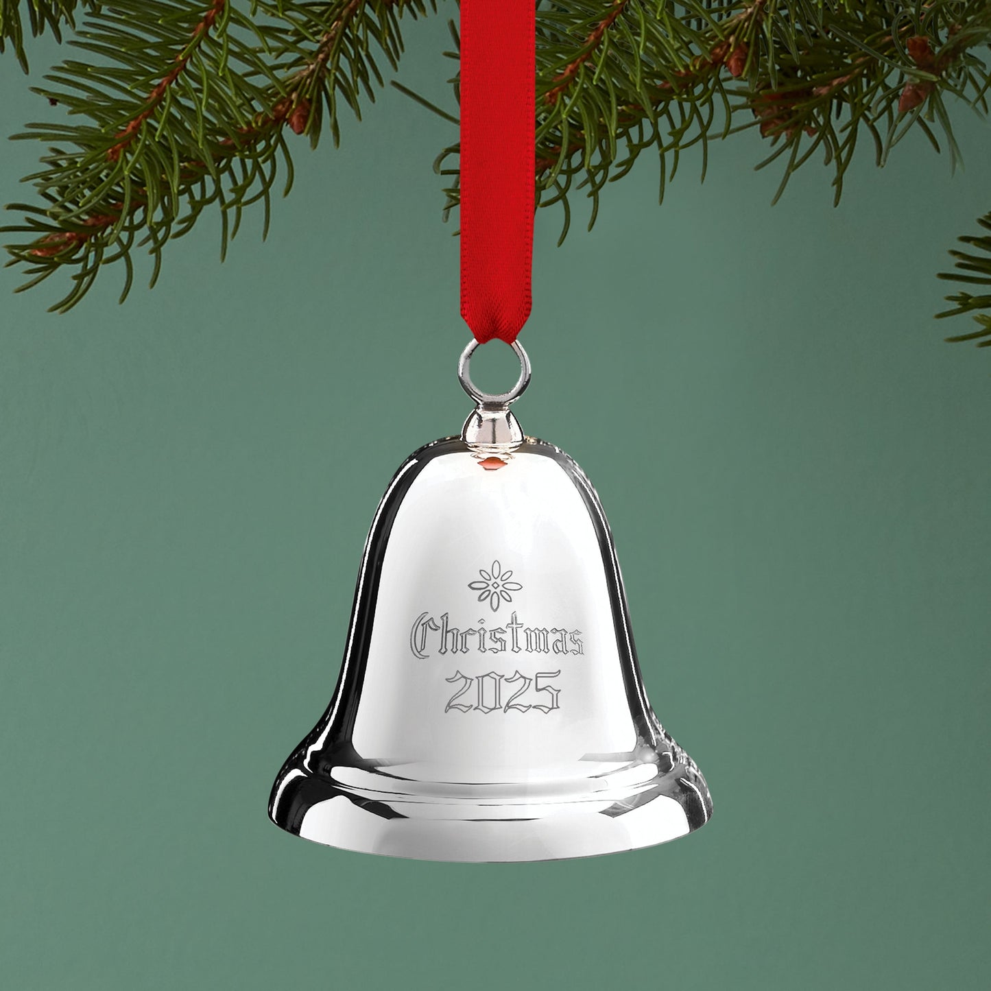 2025 Annual Christmas Bell Sterling Silver Ornament