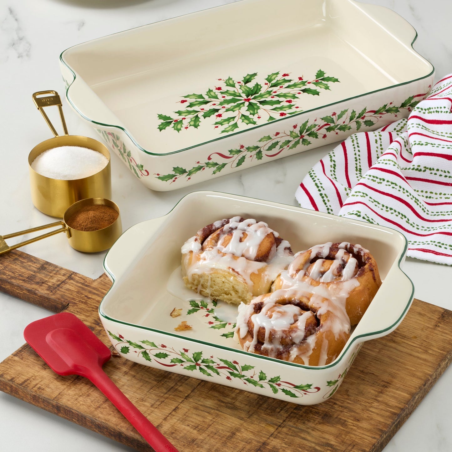Holiday Rectangular Baking Dish
