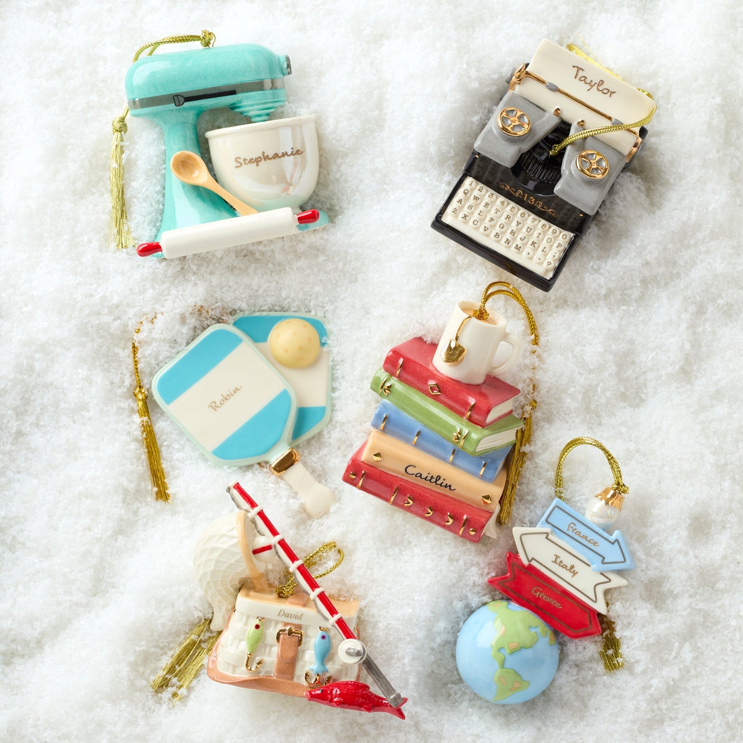 Personalized Gone Fishing Ornament