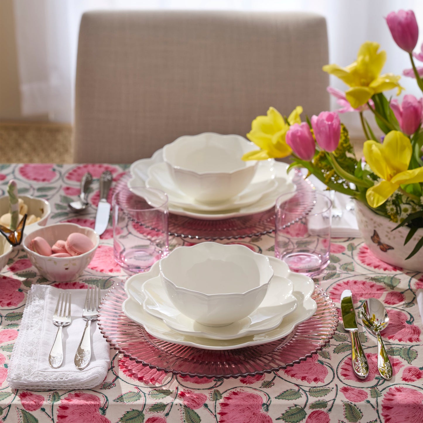 Butterfly Meadow 65-Piece Flatware Set