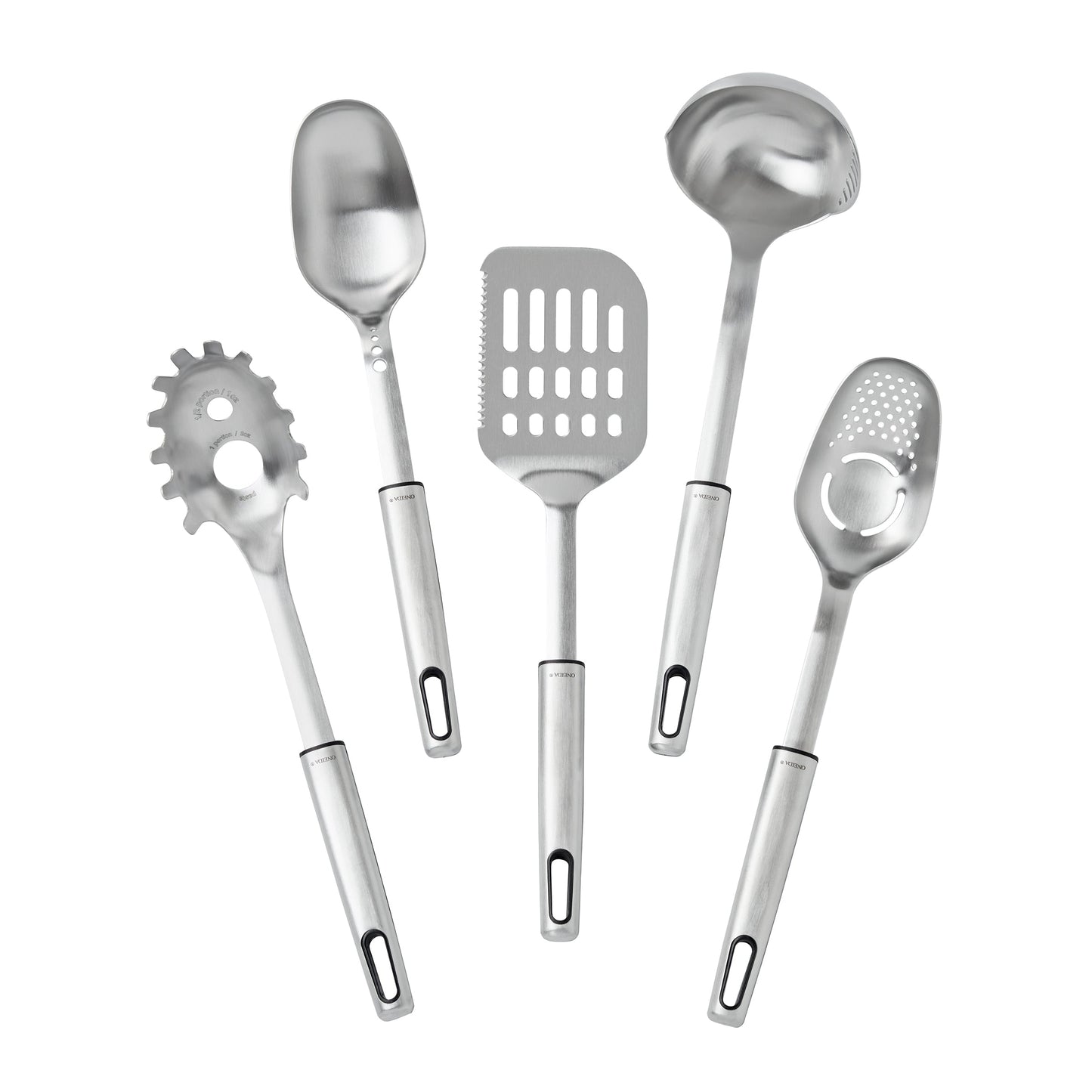 Oneida Kitchen Stainless Steel 5-Piece Kitchen Tools Set