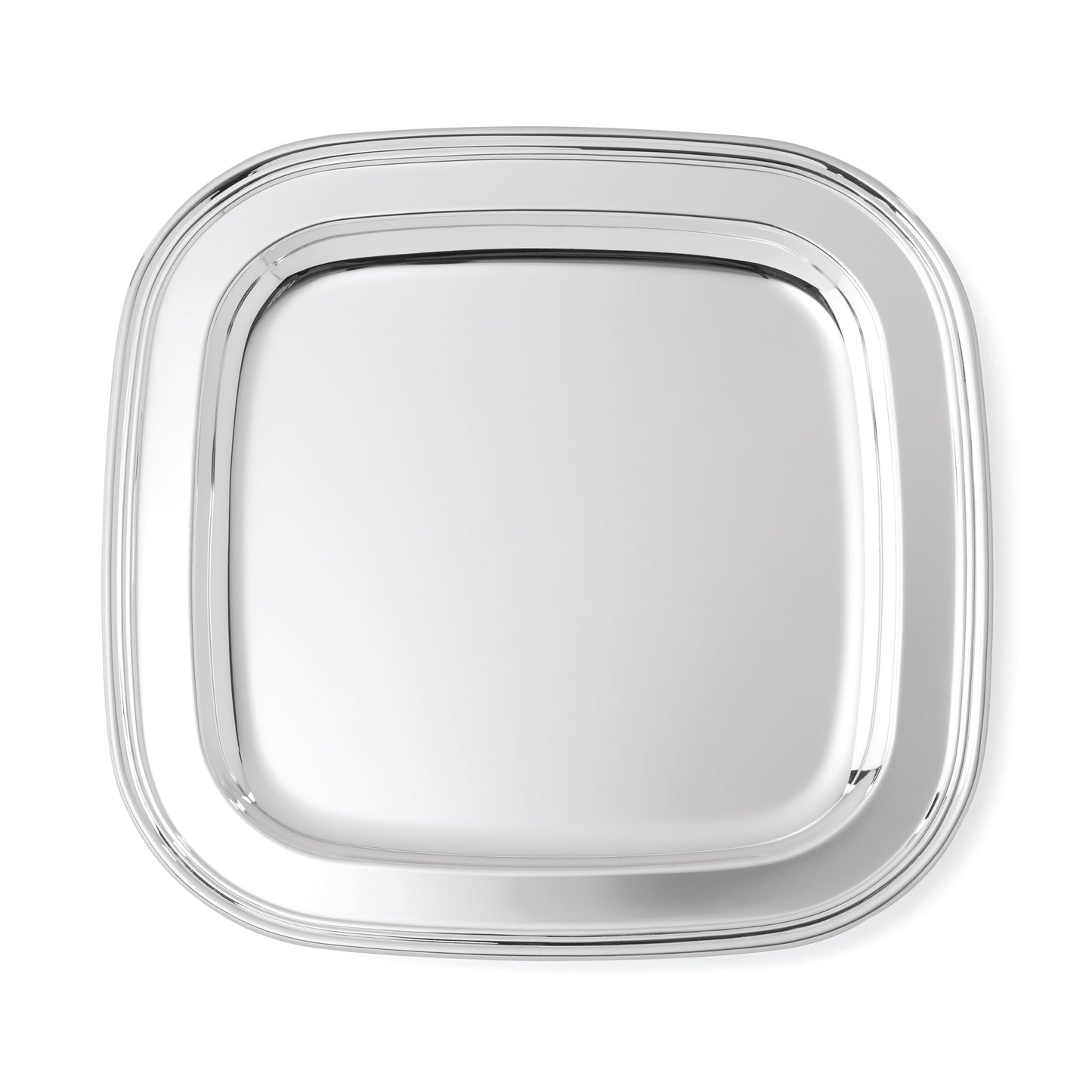 Derby Silverplate Square Tray
