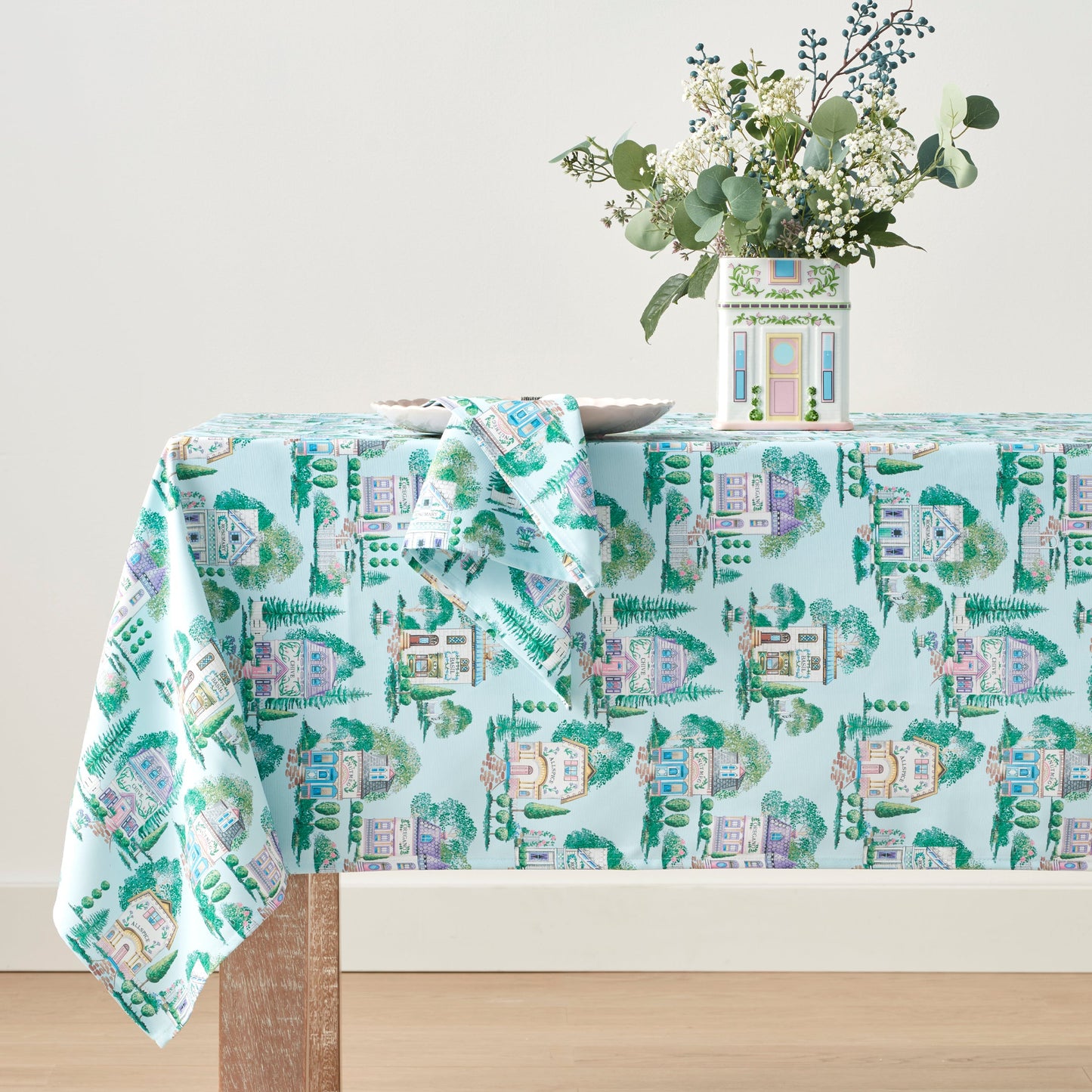 Lenox Spice Village Allover 60x102 Tablecloth