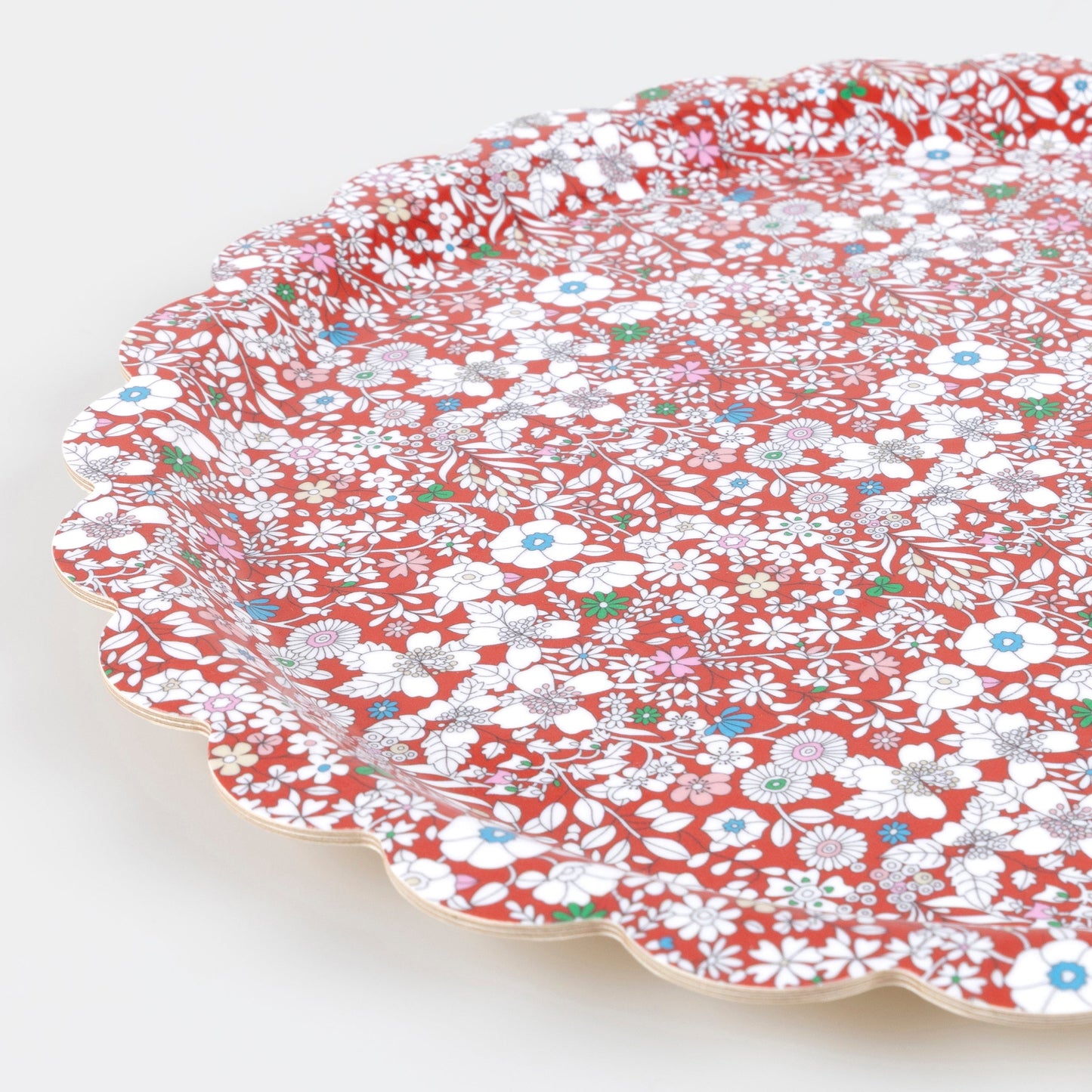 Meri Meri x Liberty Red June's Meadow Small Tray