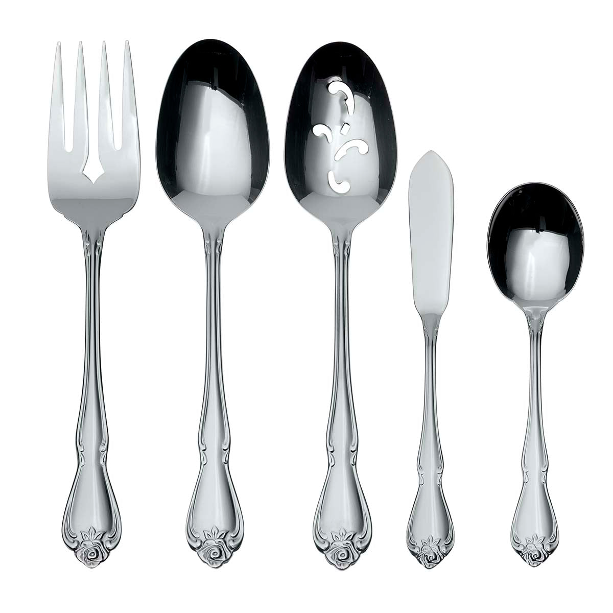 True Rose 5-Piece Hostess Set