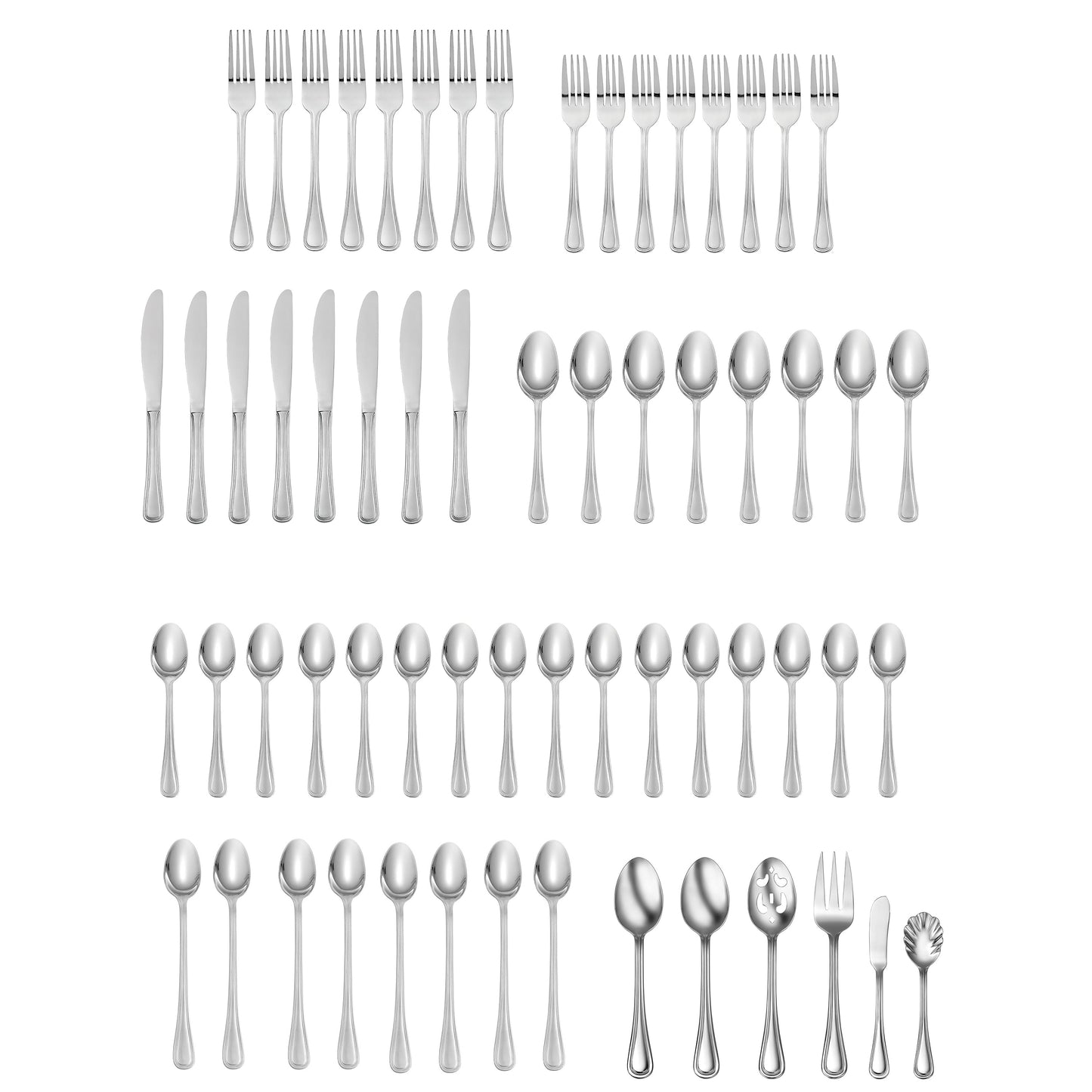 Tress 62-Piece Flatware Set