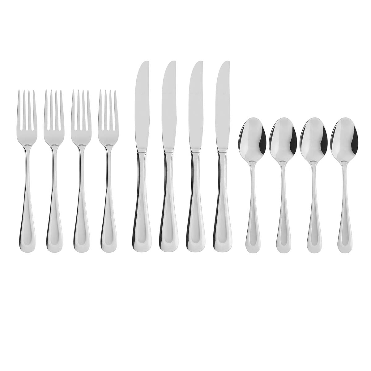 Satin Sand Dune 12-Piece Flatware Set