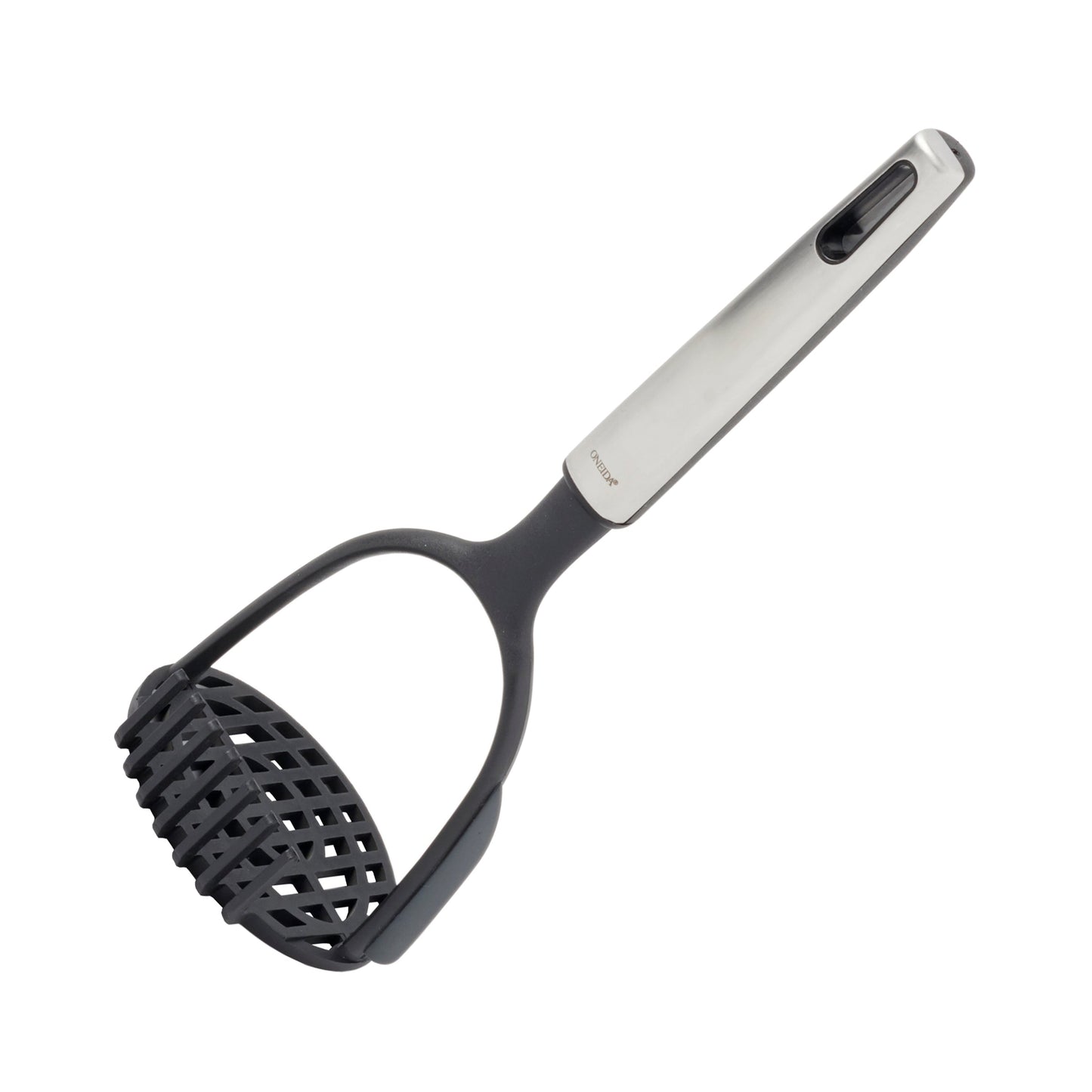 Oneida Kitchen Black Silicone Foldable Potato Masher