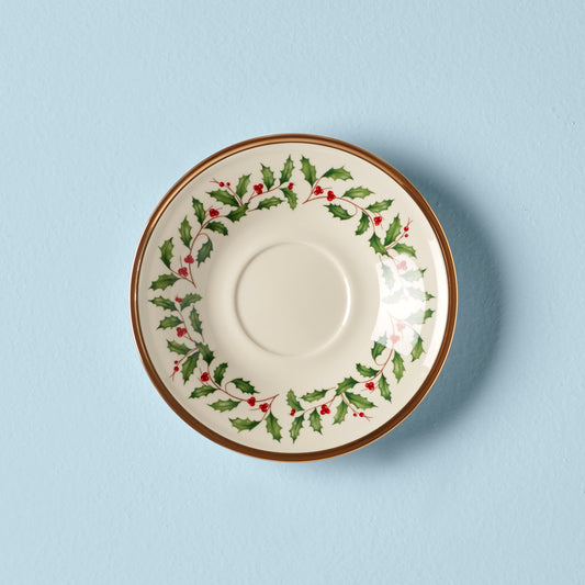 Holiday Tea Saucer