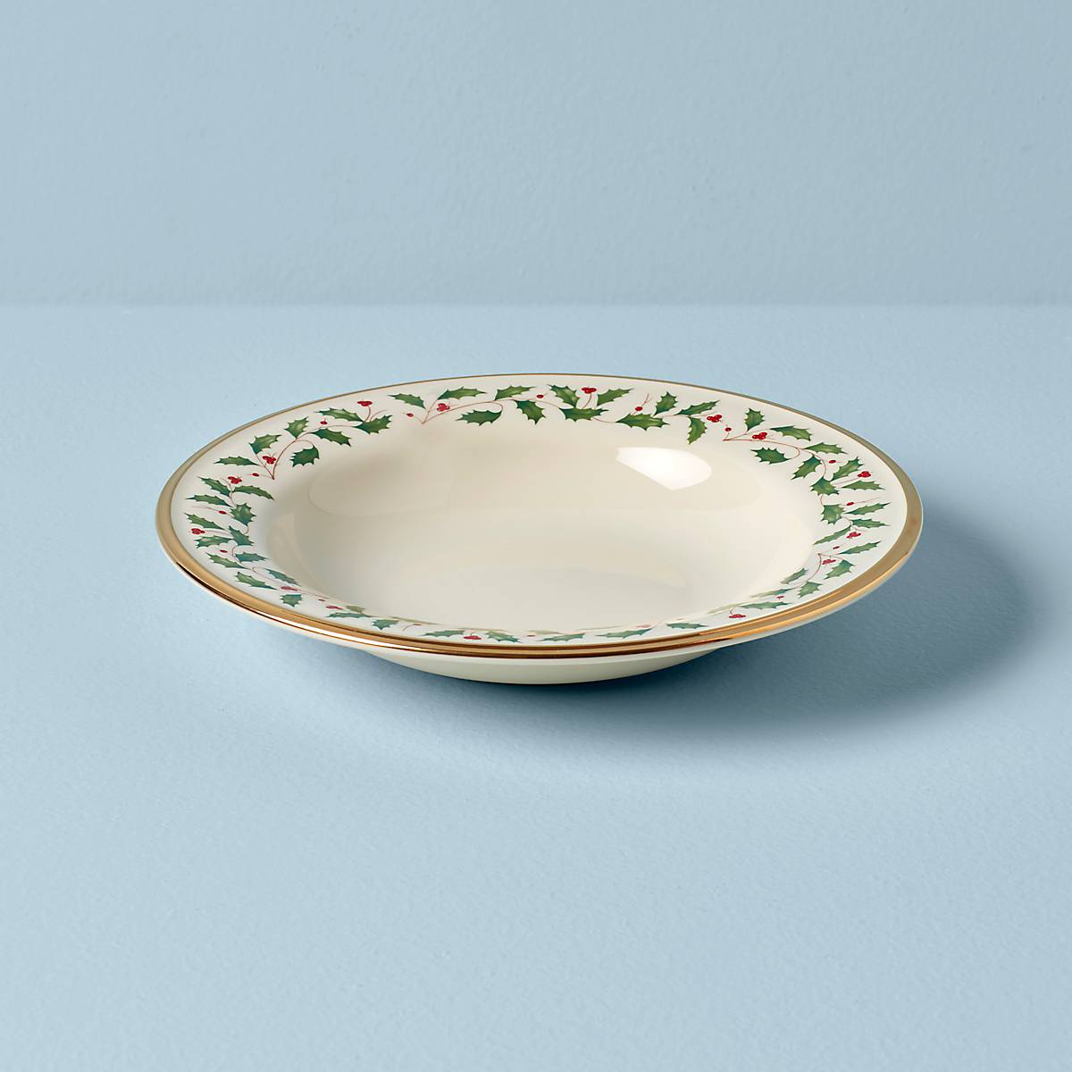Holiday Pasta/Rim Soup Bowl