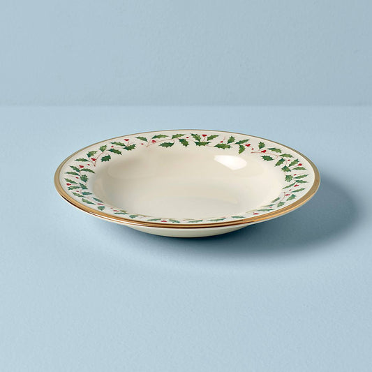 Holiday Pasta/Rim Soup Bowl