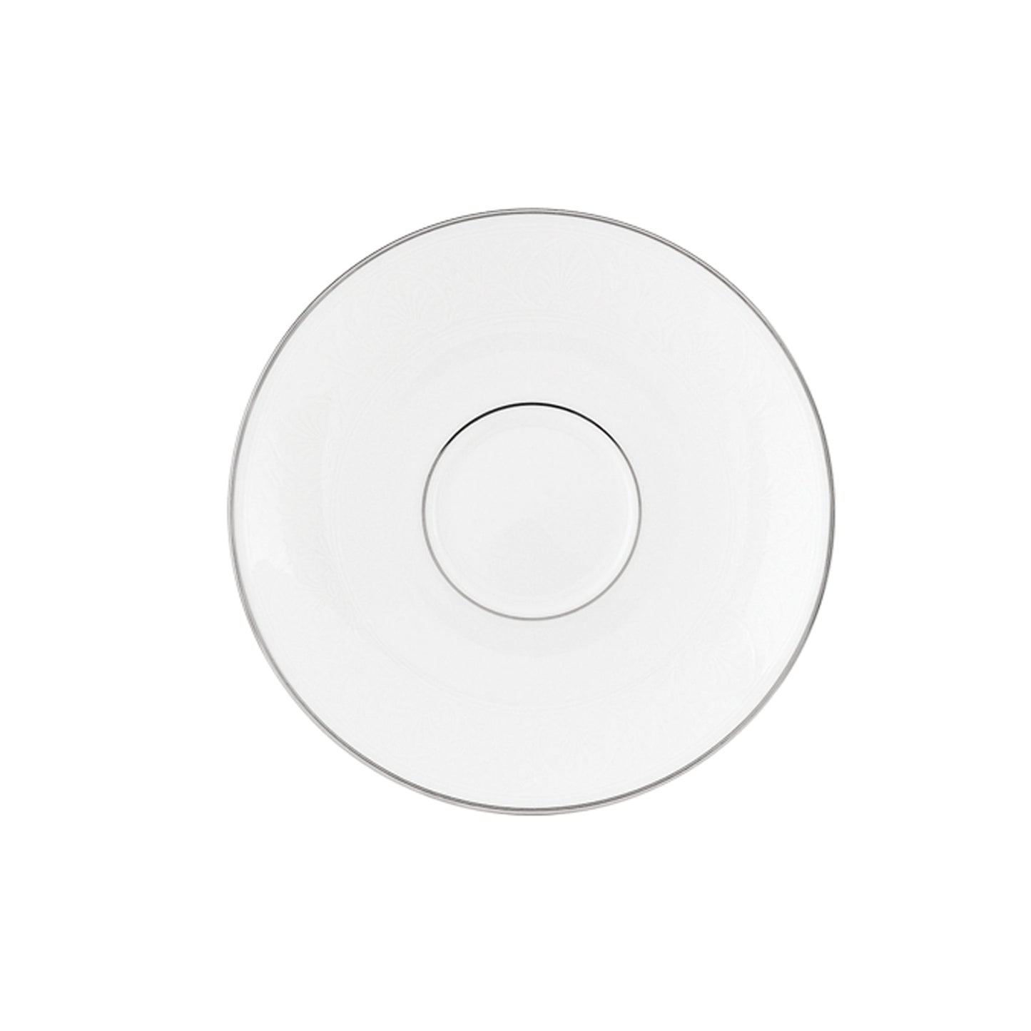 Hannah Platinum Saucer