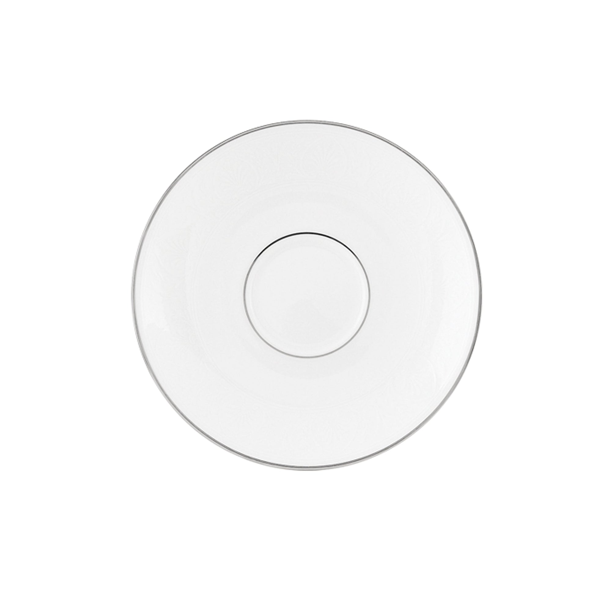 Hannah Platinum Saucer
