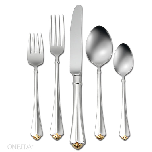 Golden Juilliard 5-Piece Place Setting