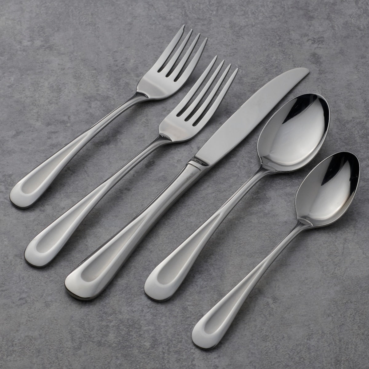 Satin Sand Dune 20-Piece Flatware Set