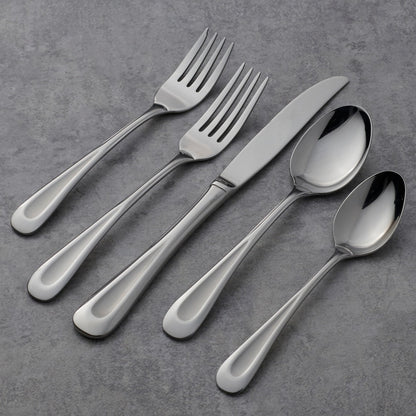 Satin Sand Dune 20-Piece Flatware Set