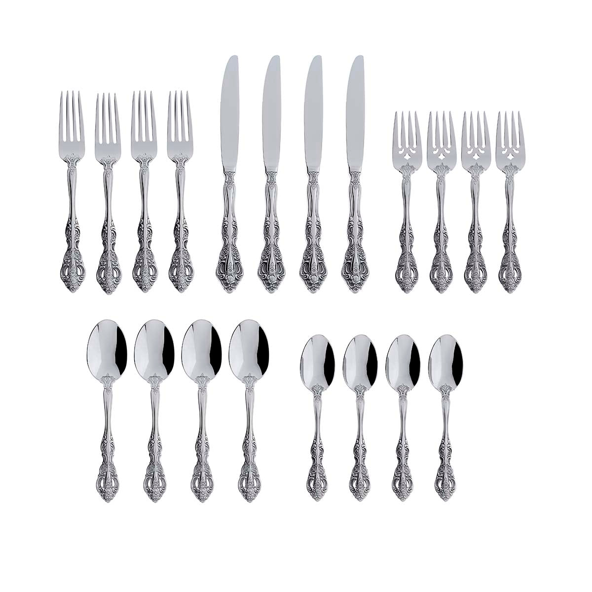 Michelangelo 20-Piece Flatware Set