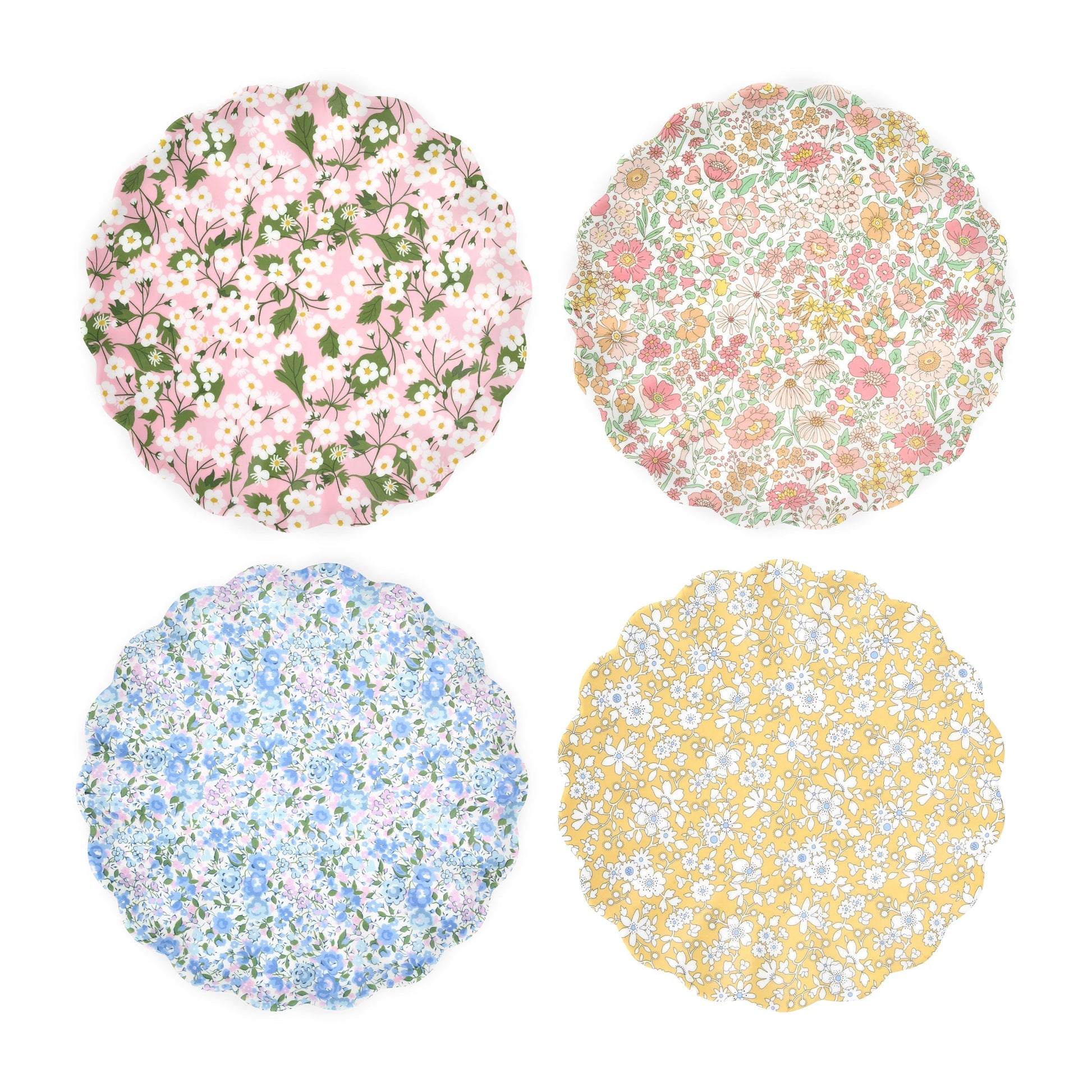 Meri Meri X Liberty Floral Melamine Small Plate, Set of 4