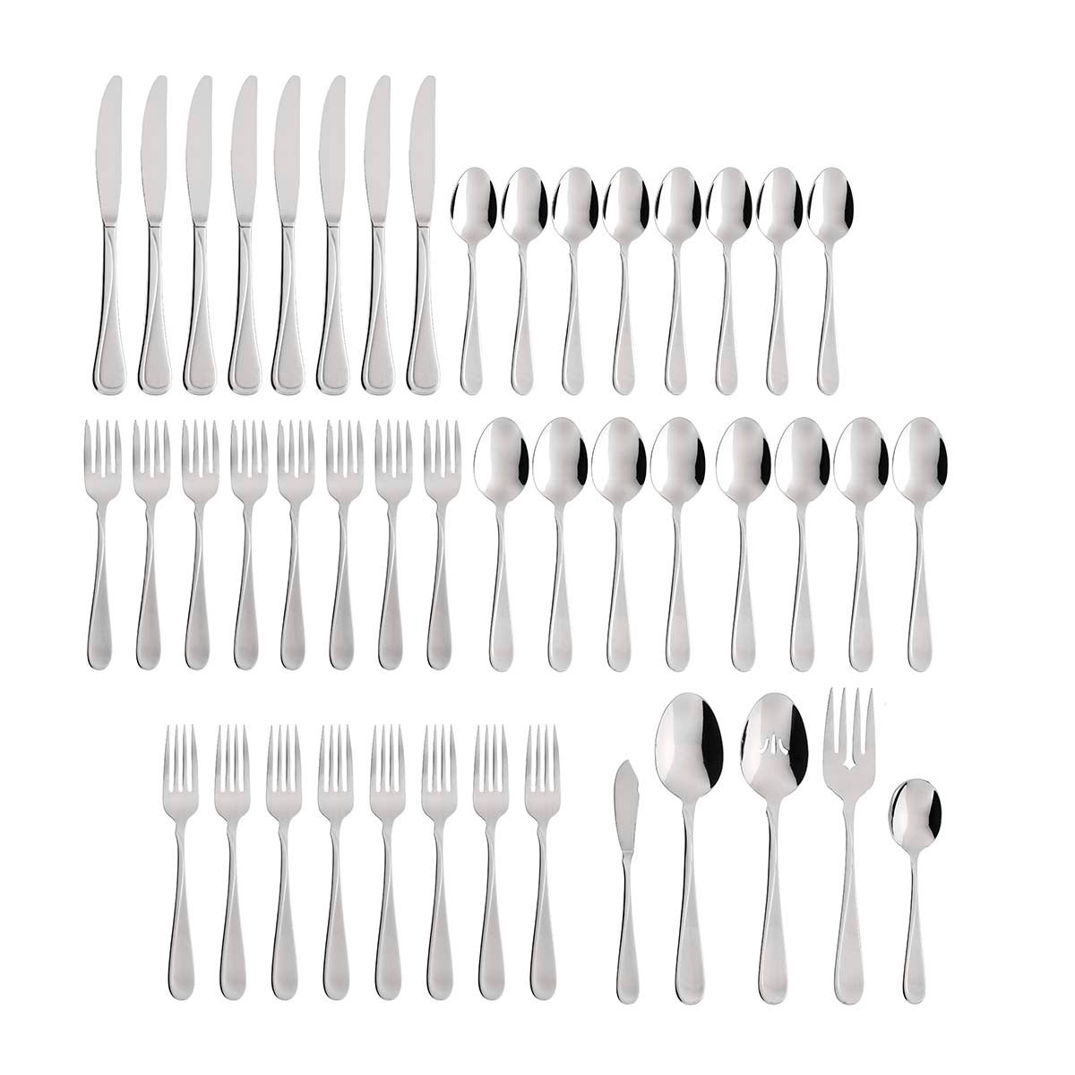 Flight 45-Piece Flatware Set