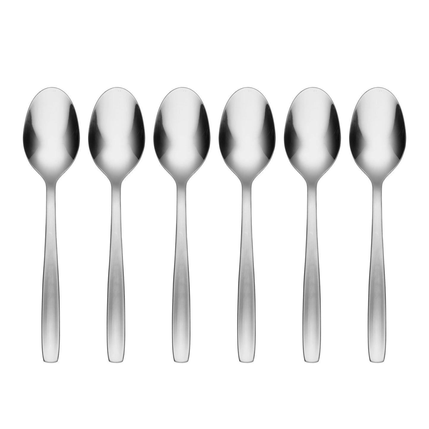 Paulina Satin Mirror Teaspoons, Set of 6