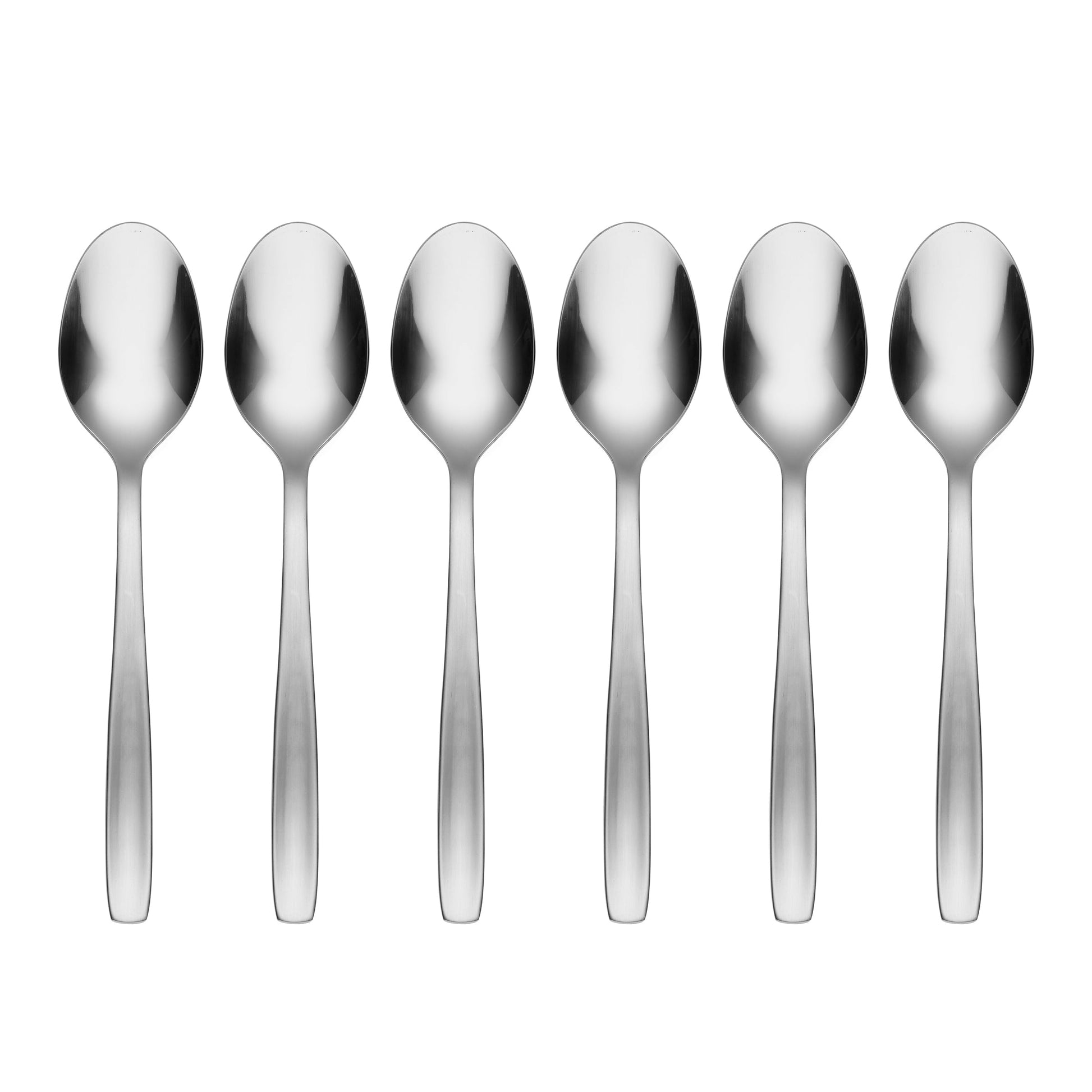 Paulina Satin Mirror Teaspoons, Set of 6