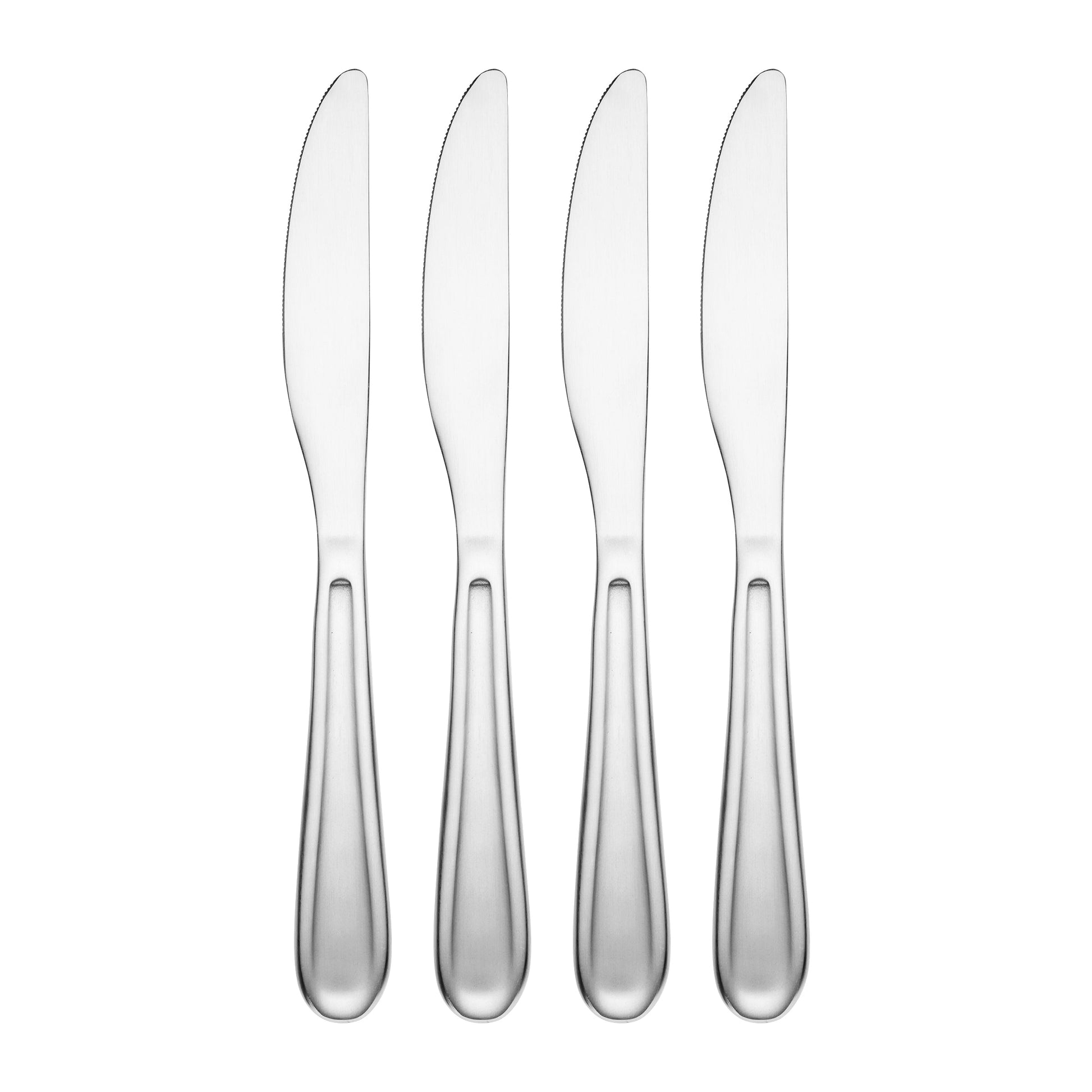 Malibu Satin Dinner Knives, Set of 4