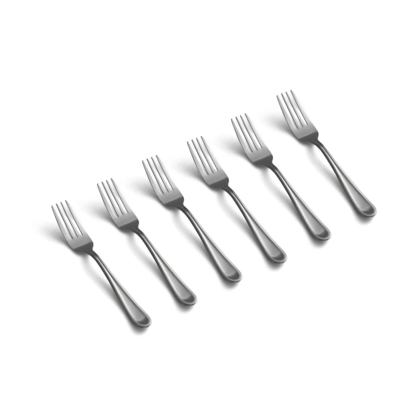 Malibu Satin Salad Forks, Set of 6