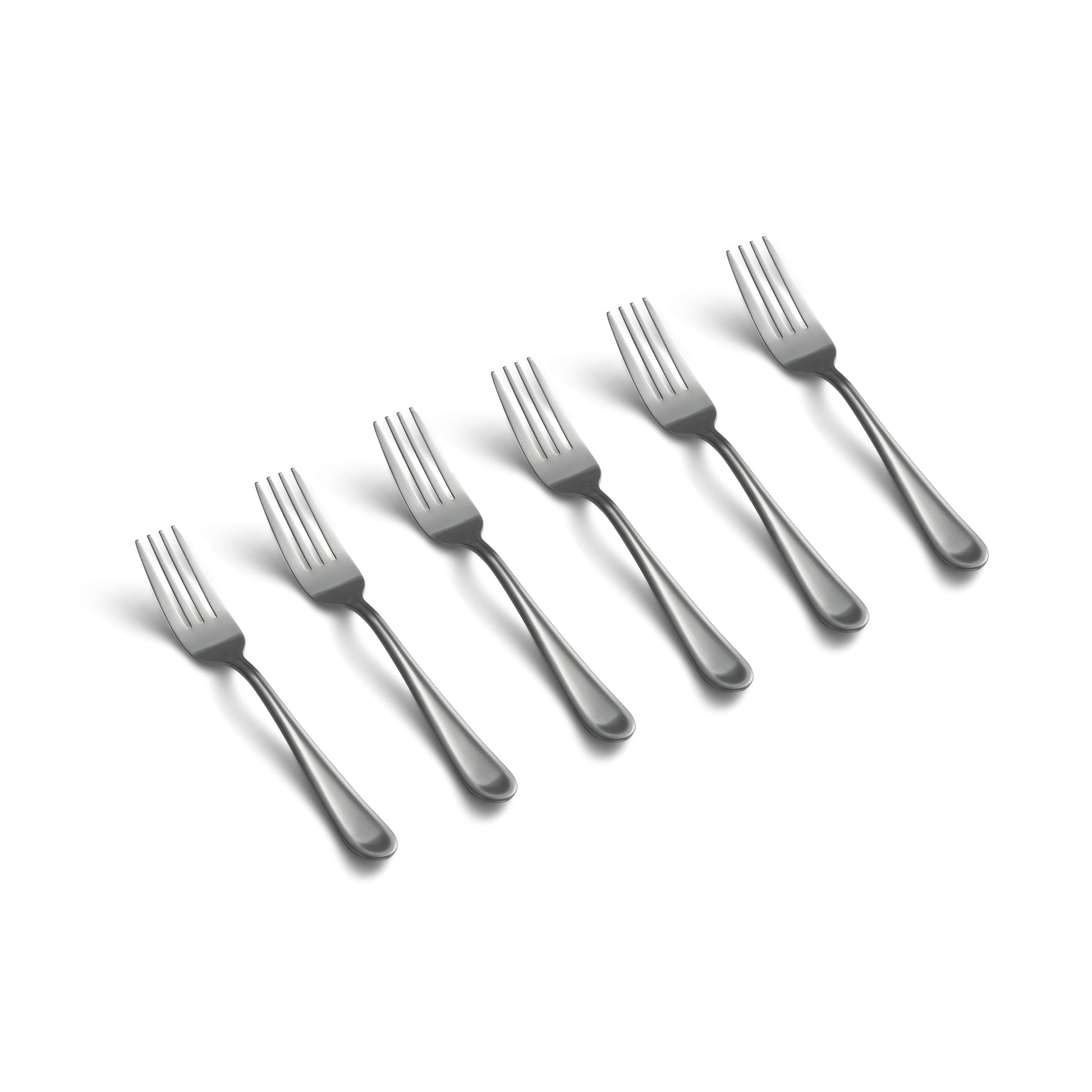 Malibu Satin Salad Forks, Set of 6