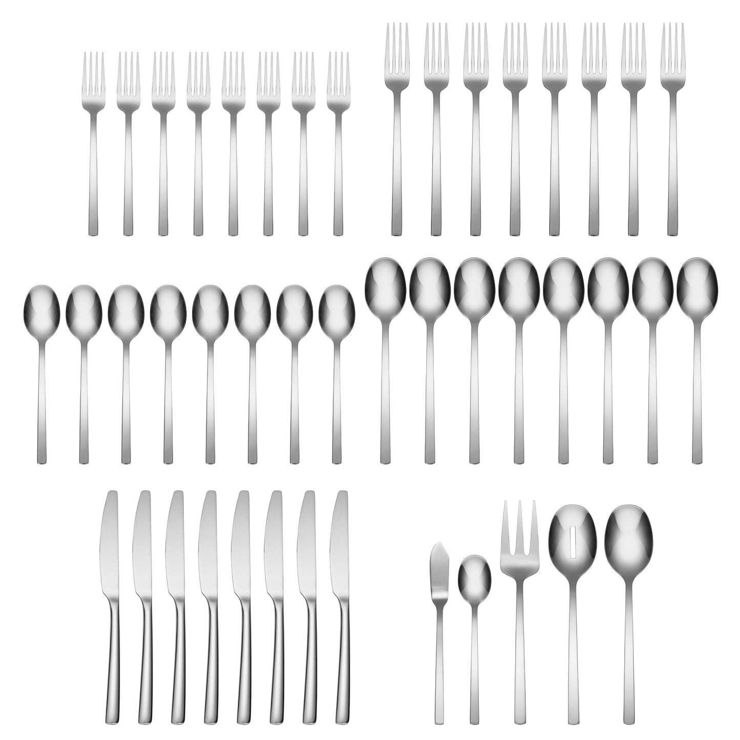 Beacon 45-Piece Flatware Set