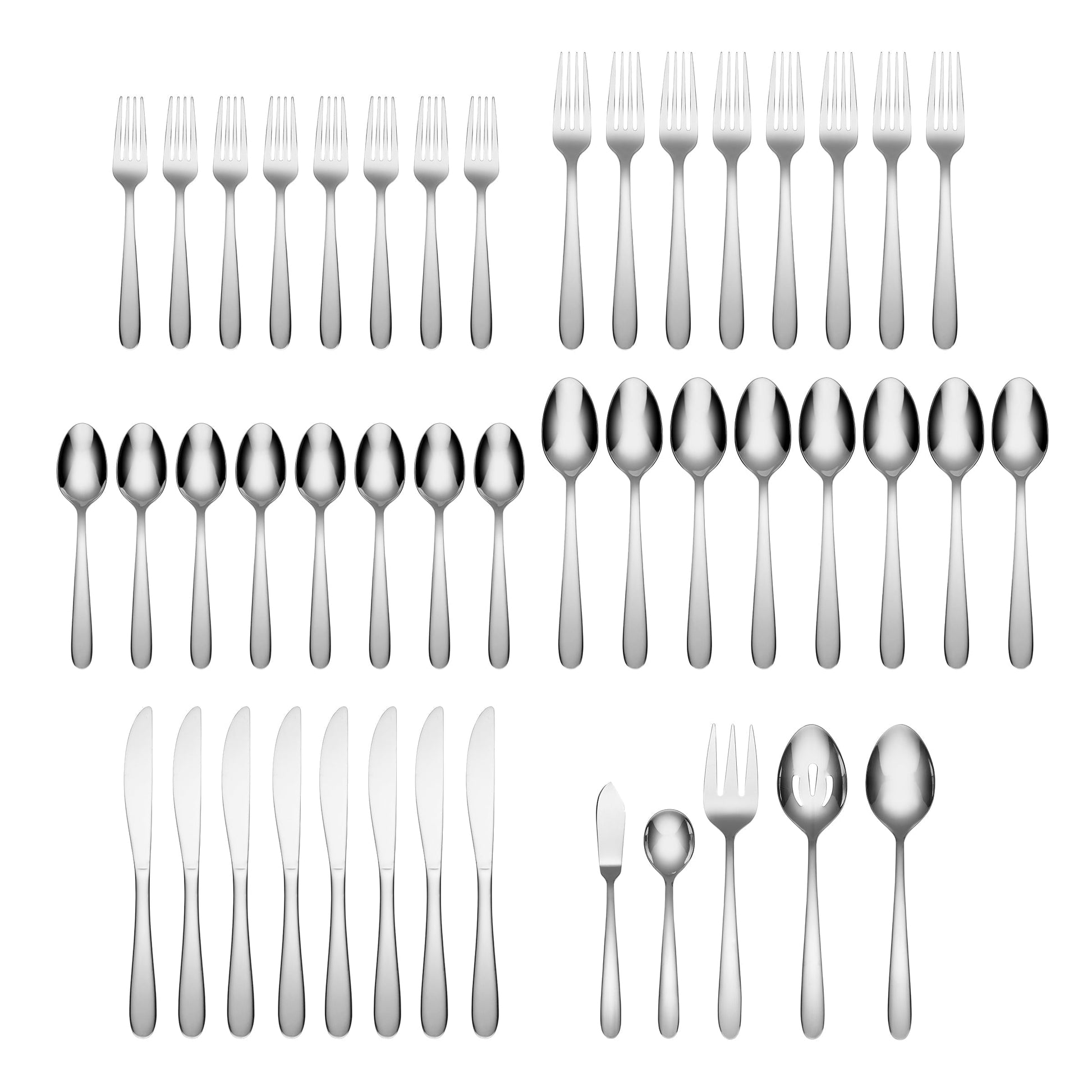 Jude  45-Piece Flatware Set