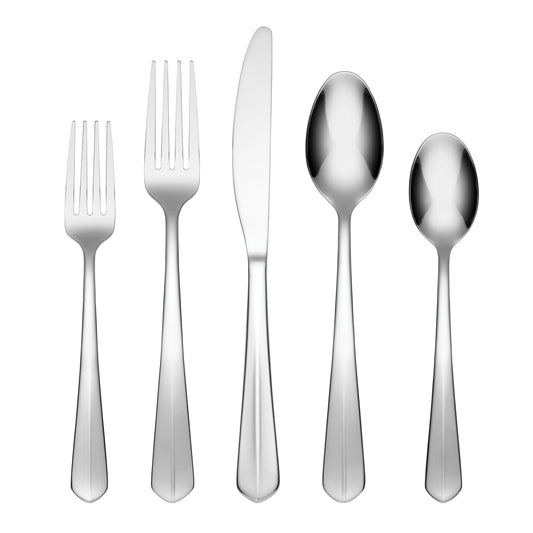 Raiden 40-Piece Flatware Set with Caddy