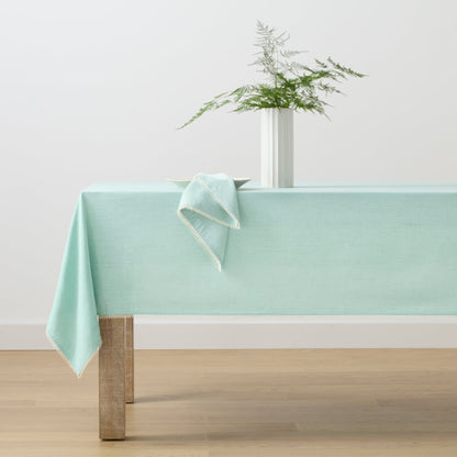French Perle Ice Blue 60x84 Tablecloth