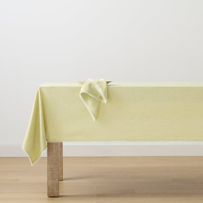 French Perle Pistachio 60x120 Tablecloth