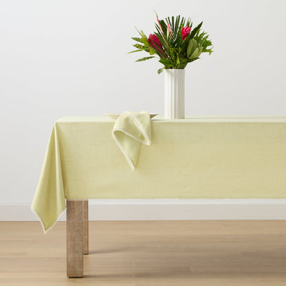 French Perle Pistachio 60x120 Tablecloth