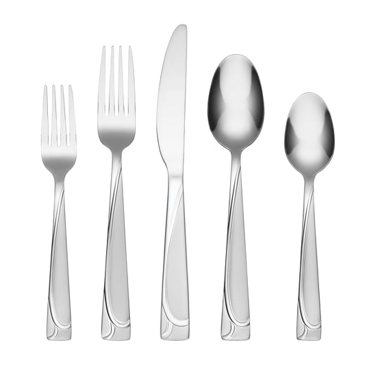 Mena Frost 20-Piece Flatware Set