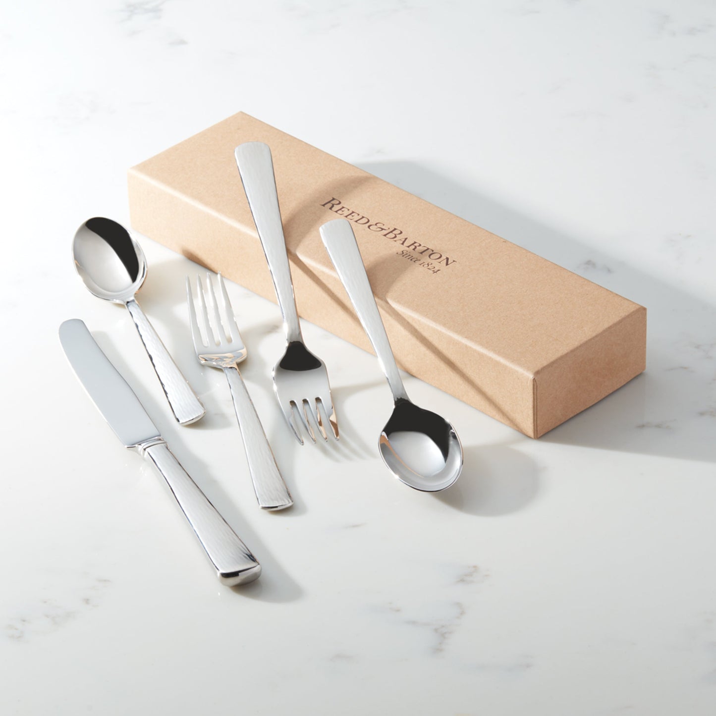 Silver Echo 5-Piece Place Setting