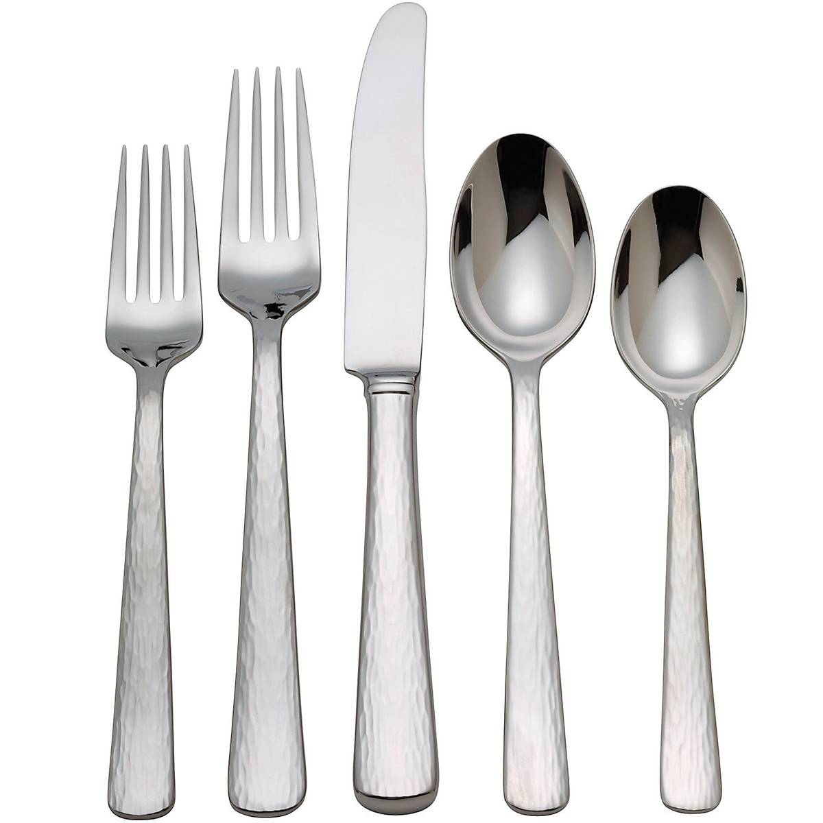 Silver Echo 5-Piece Place Setting