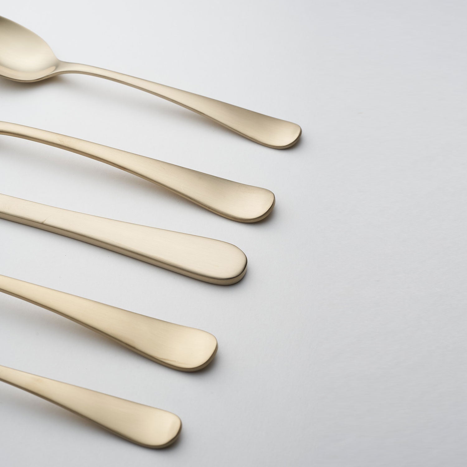 Rhiannon Champagne Satin 20-Piece Flatware Set