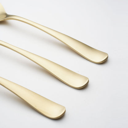 Rhiannon Champagne Satin 3-Piece Hostess Set