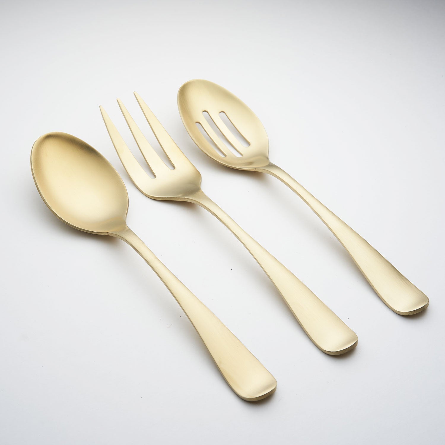Rhiannon Champagne Satin 3-Piece Hostess Set