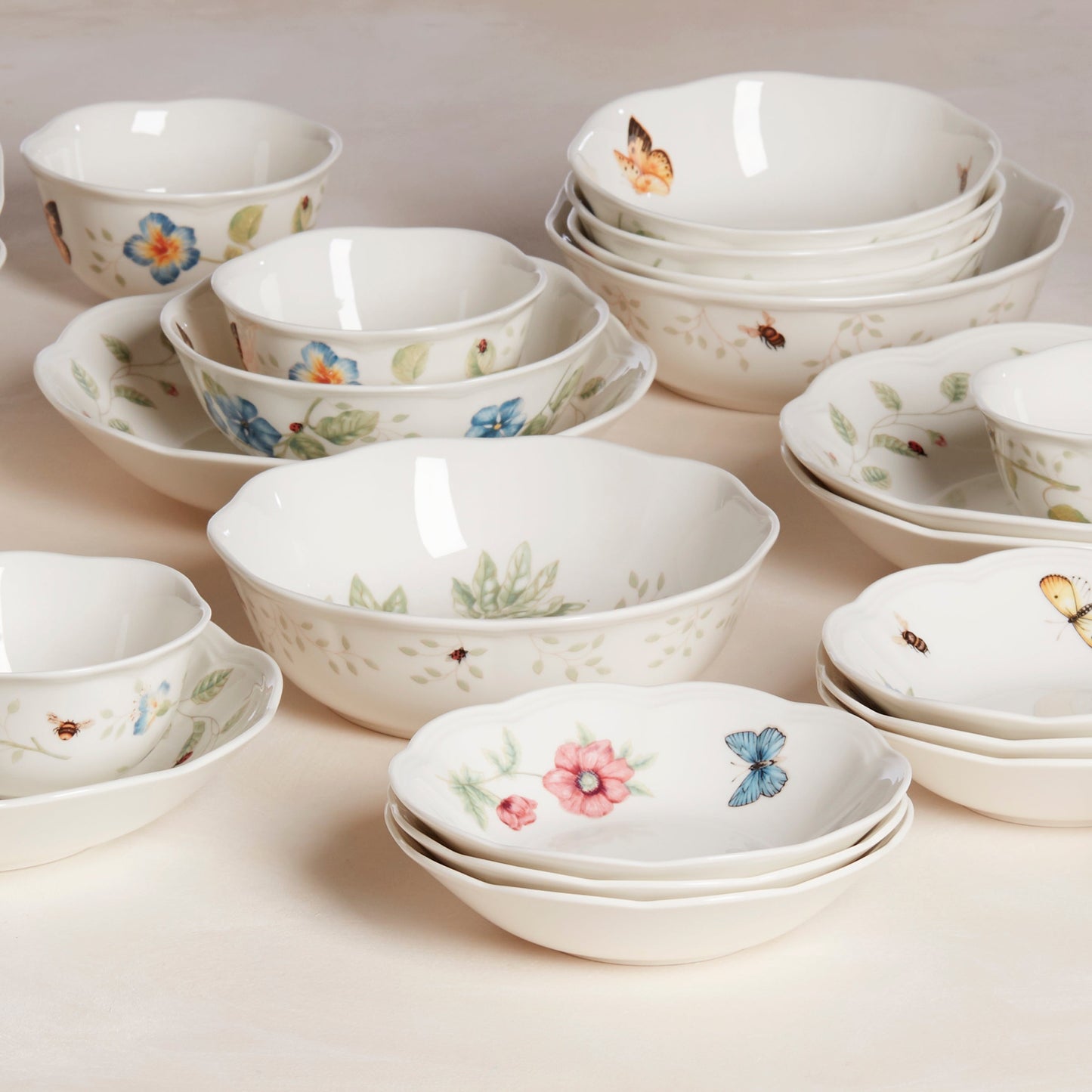 Butterfly Meadow Dessert Bowl